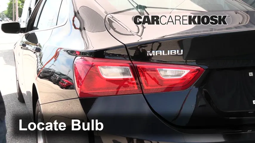 2019 Chevrolet Malibu LS 1.5L 4 Cyl. Turbo Lights Reverse Light (replace bulb)